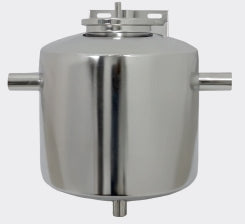 Optimize dairy flow with our stainless steel milk receiver tank. Featuring side tubes for enhanced regulation, it ensures stable, hygienic, and efficient transfer.