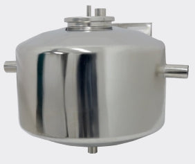 100L Stainless Steel Front Collector Milk Tank With Side Tubes