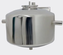 80L Stainless Steel Front Collector Milk Tank With Side Tubes