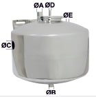 50 Litre Paslanmaz Çelik Ön Süt Toplama Tankı (Rezerve)