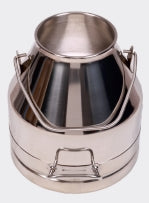 AISI 304 stainless steel milk can &amp; bucket: Durable, hygienic, and leak-proof. Ideal for milking machines, storage, and transport. The professional milk churn choice.
